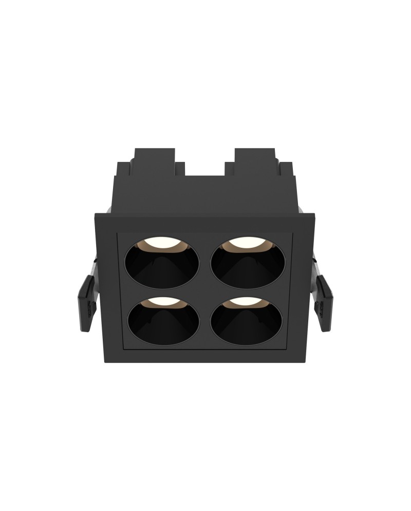 BLAU * FOCO EMPOTRAR 4L 10W  3000K NEGRO